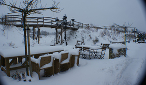 Hevige sneeuwval ontregelt horeca