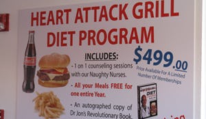 Hartaanval bij Heart Attack Grill