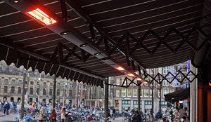 Amsterdam soepeler met terrasverwarming