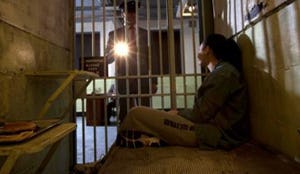 Hotelkamer is replica van cel in Alcatraz