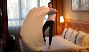 Olympiërs via smartphone op je hotelbed