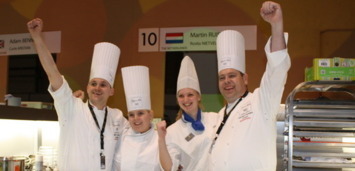 Tevreden Nederlands Bocuse-team: 'Gerechten visueel goed