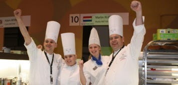 Tevreden Nederlands Bocuse-team: 'Gerechten visueel goed