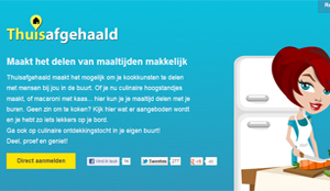 Vraag en aanbod op virtueel kookplein