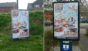 Gratis ijs bij alle vestigingen Kwalitaria