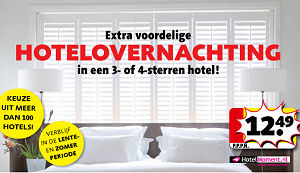 Fletcher verliest exclusiviteit Kruidvat-hotelactie