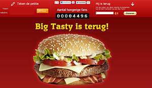 Terugkeer Big Tasty met gejuich begroet