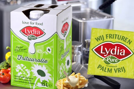 Nieuwe – palmvrije – frituurolie van Lydia