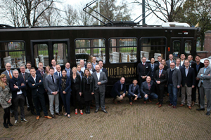 AF&BM bedankt partners met culinaire tramrit