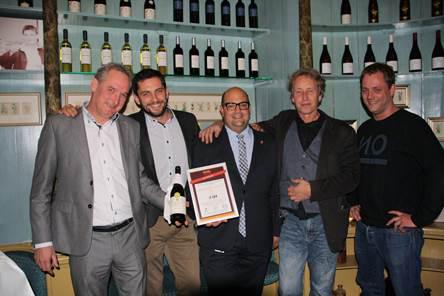 Hotel Pulitzer en Terra Vitis pakken Beste Wijnspijs Combinatie 2014