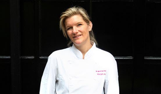 Margot Janse naar restaurant Rijks