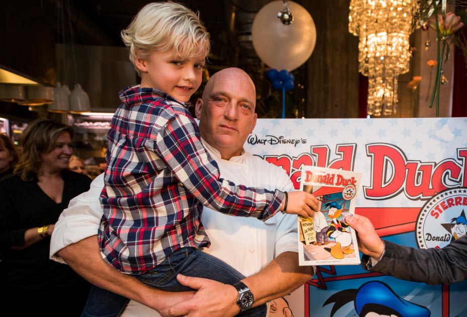 Herman den Blijker duikt op in Donald Duck