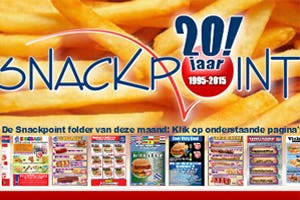 Nieuwe cafetaria's voor jubilerend Snackpoint