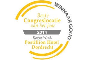 Postillion Hotel Dordrecht is Beste Congreslocatie 2014 regio West