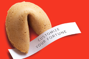 Schilo van Coevorden verpakt liefdesboodschap in koekje