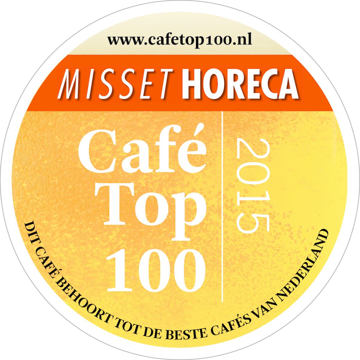 Café Top 100 2015: vooruit- en terugblik