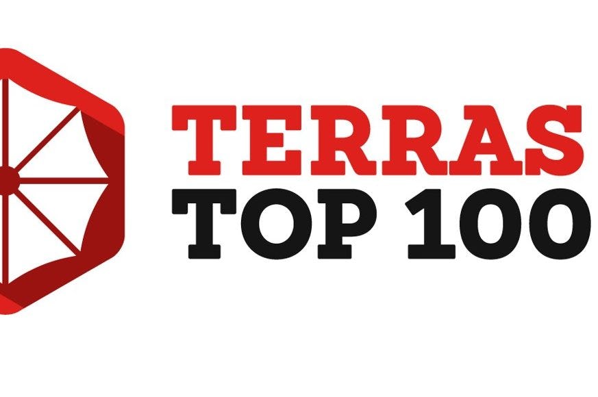 Ranglijst Terras Top 100 2017