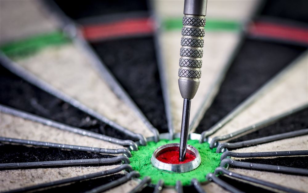 EK Darts bij Hotel Zuiderduin