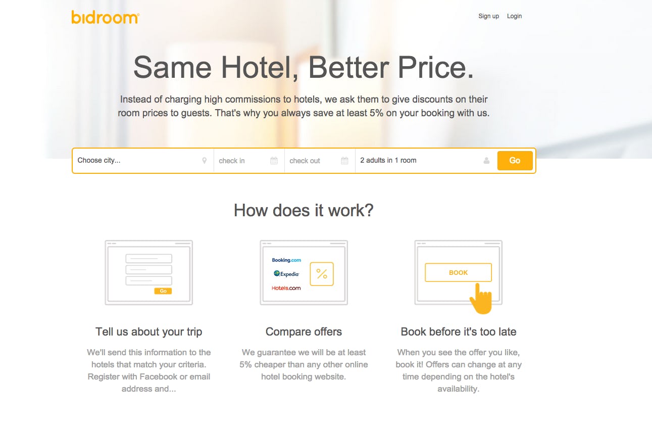 Samenwerking Bastion Hotels en Bidroom.com