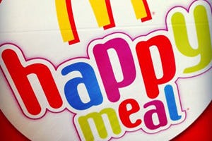 Campagne Wakker Dier tegen Happy Meal