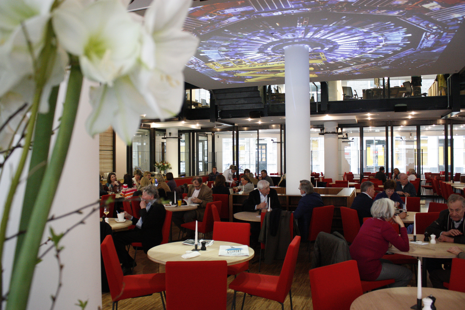 Restaurant van NRC dicht