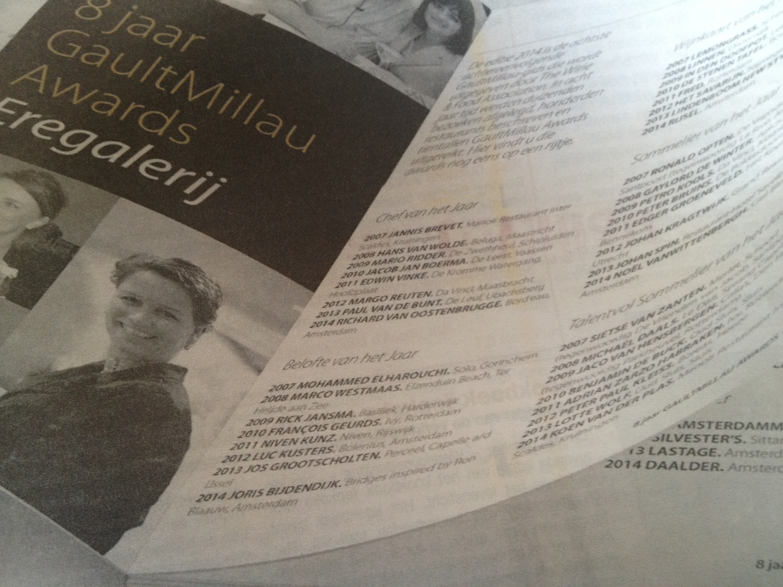 GaultMillau lekte bewust awardwinnaars