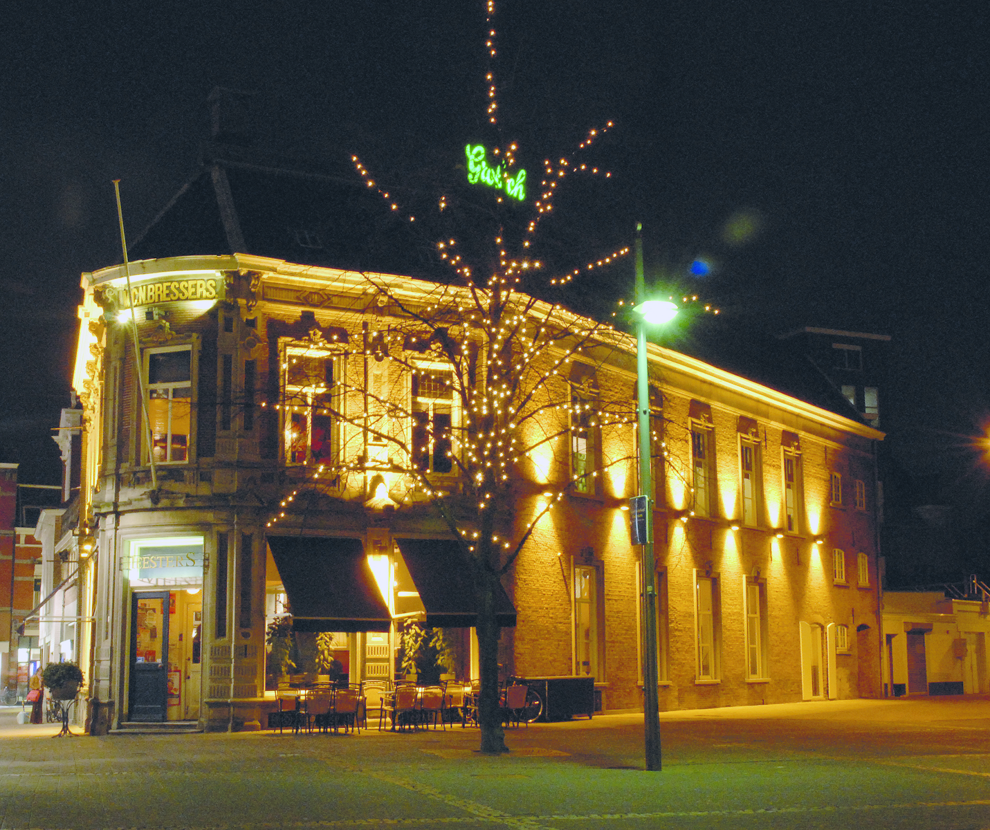 Gouden WC Bril voor Stadscafé Meesters