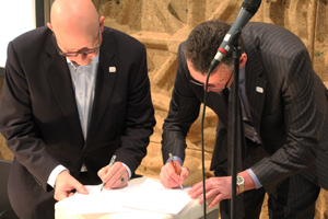 Stenden en Gastvrijheidsgilde tekenen samenwerkingsovereenkomst