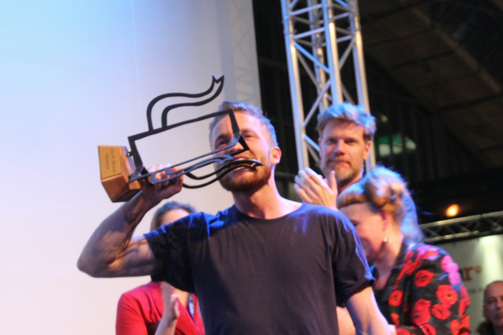 Lex Wenneker van HeadFirst wint NK Barista