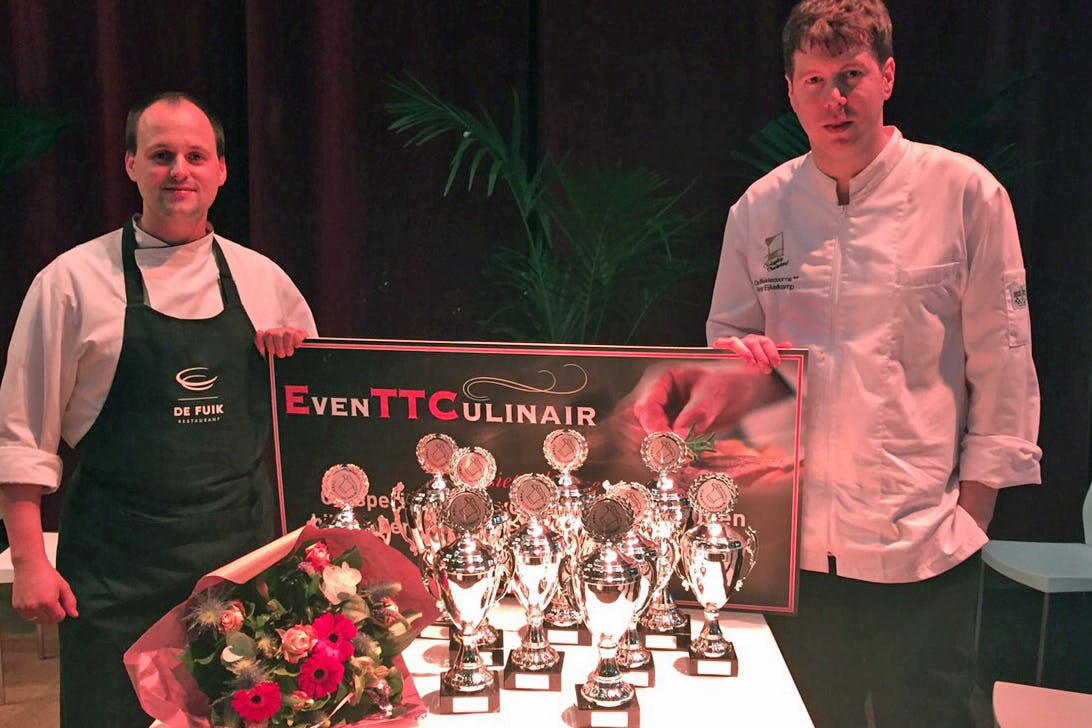 Gelegenheidsduo pakt tien prijzen bij koude klasse EvenTT Culinair 2015