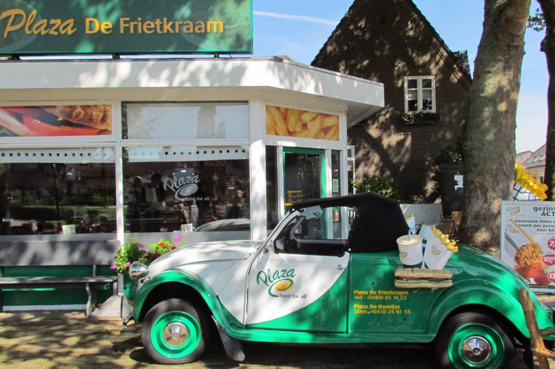 Plaza De Frietkraam in actie voor lokale woonvorm