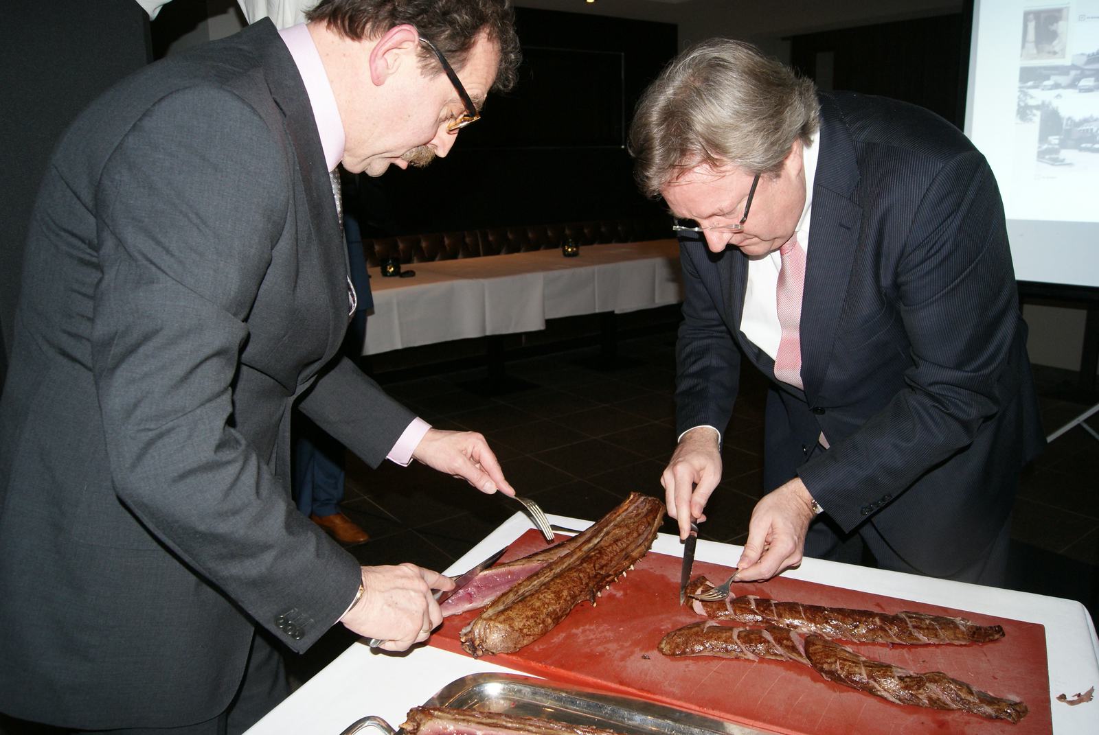 Foto’s jubileumlunch Theus de Kok