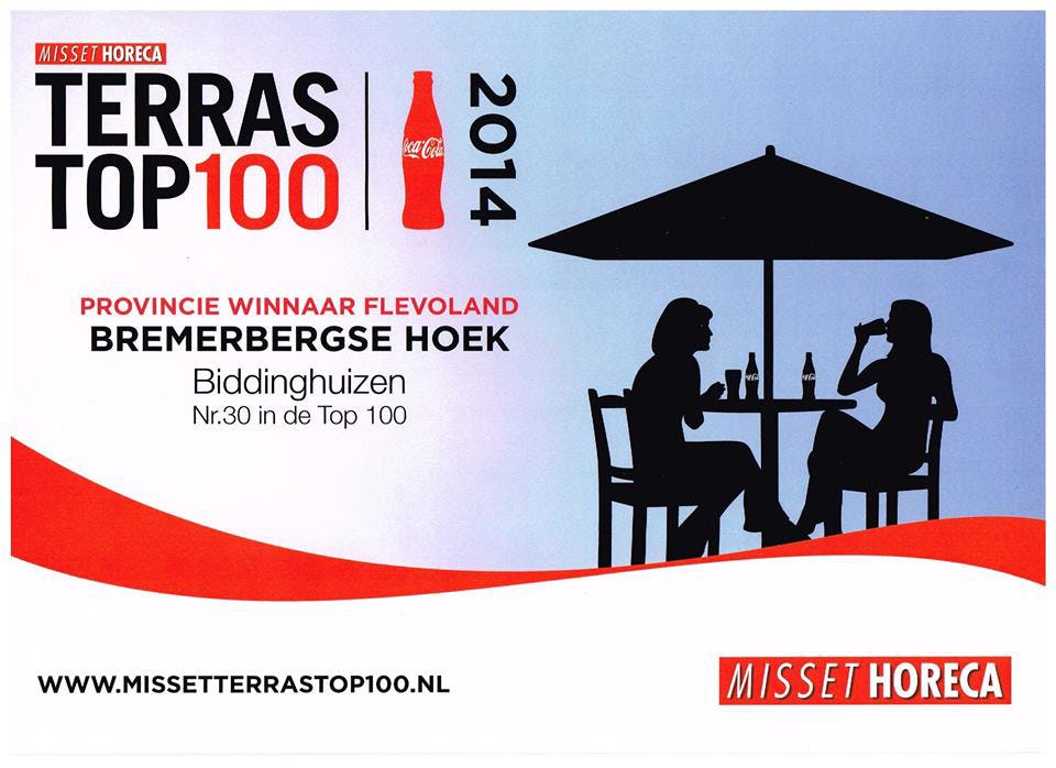 Foto's: Terras Top 100-winnaars in beeld