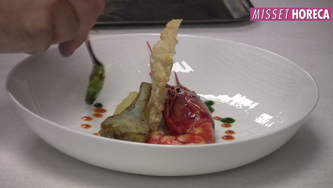 Video: signature dish Michel van der Kroft*