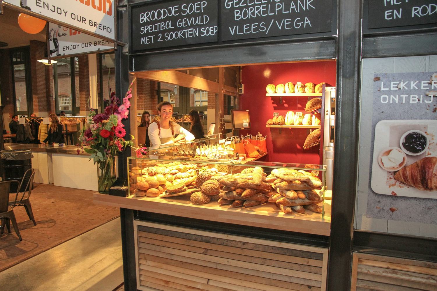 Formule Bbrood weg uit Foodhallen Amsterdam