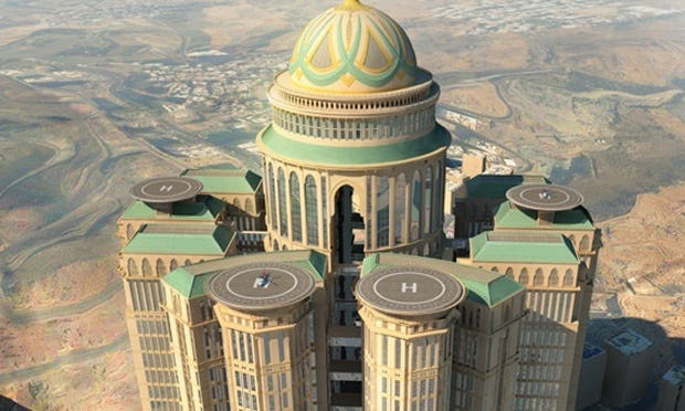 Mekka krijgt grootste hotel ter wereld