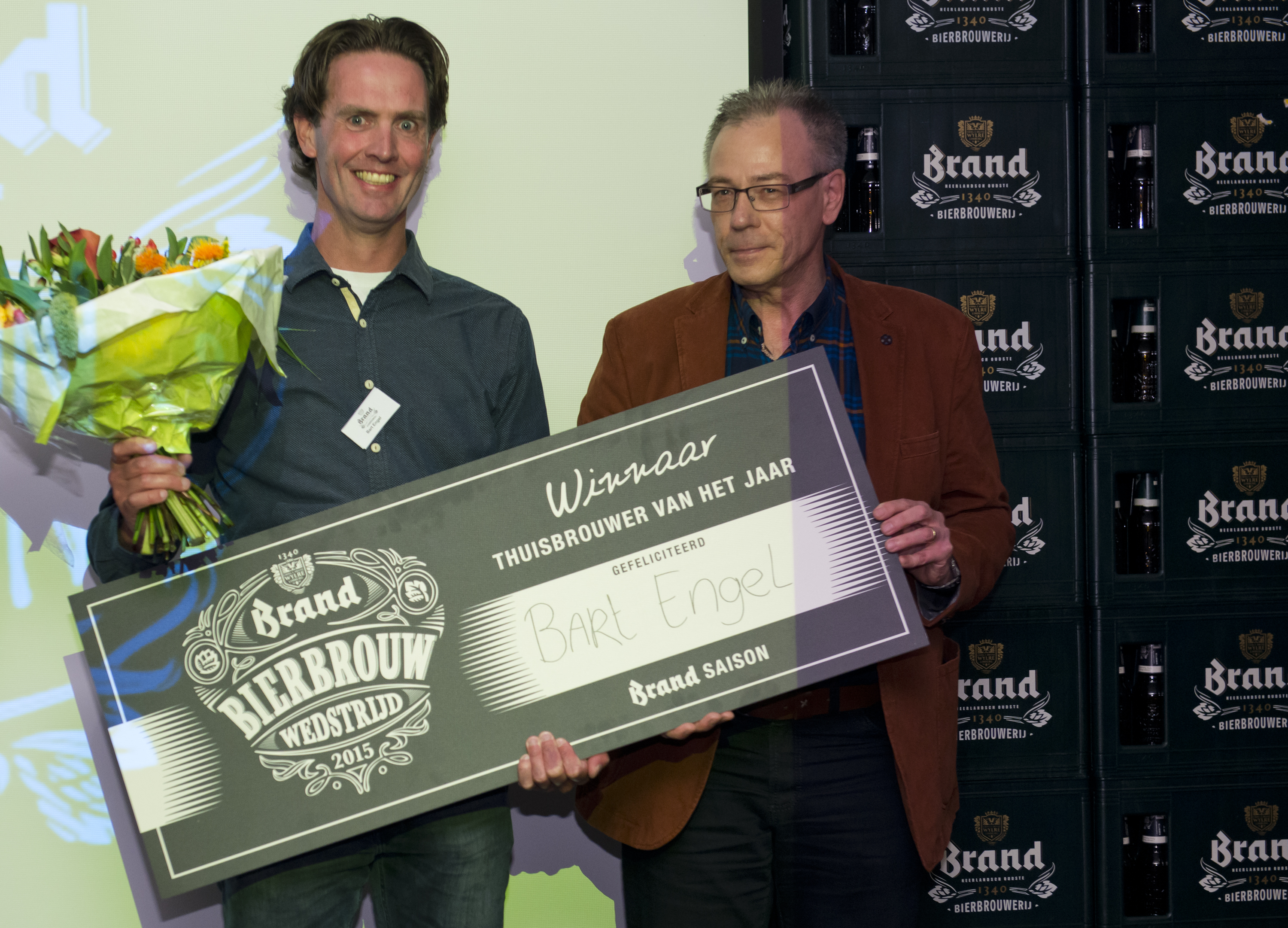 Saison van Bart Engel wint thuisbrouwwedstrijd Brand
