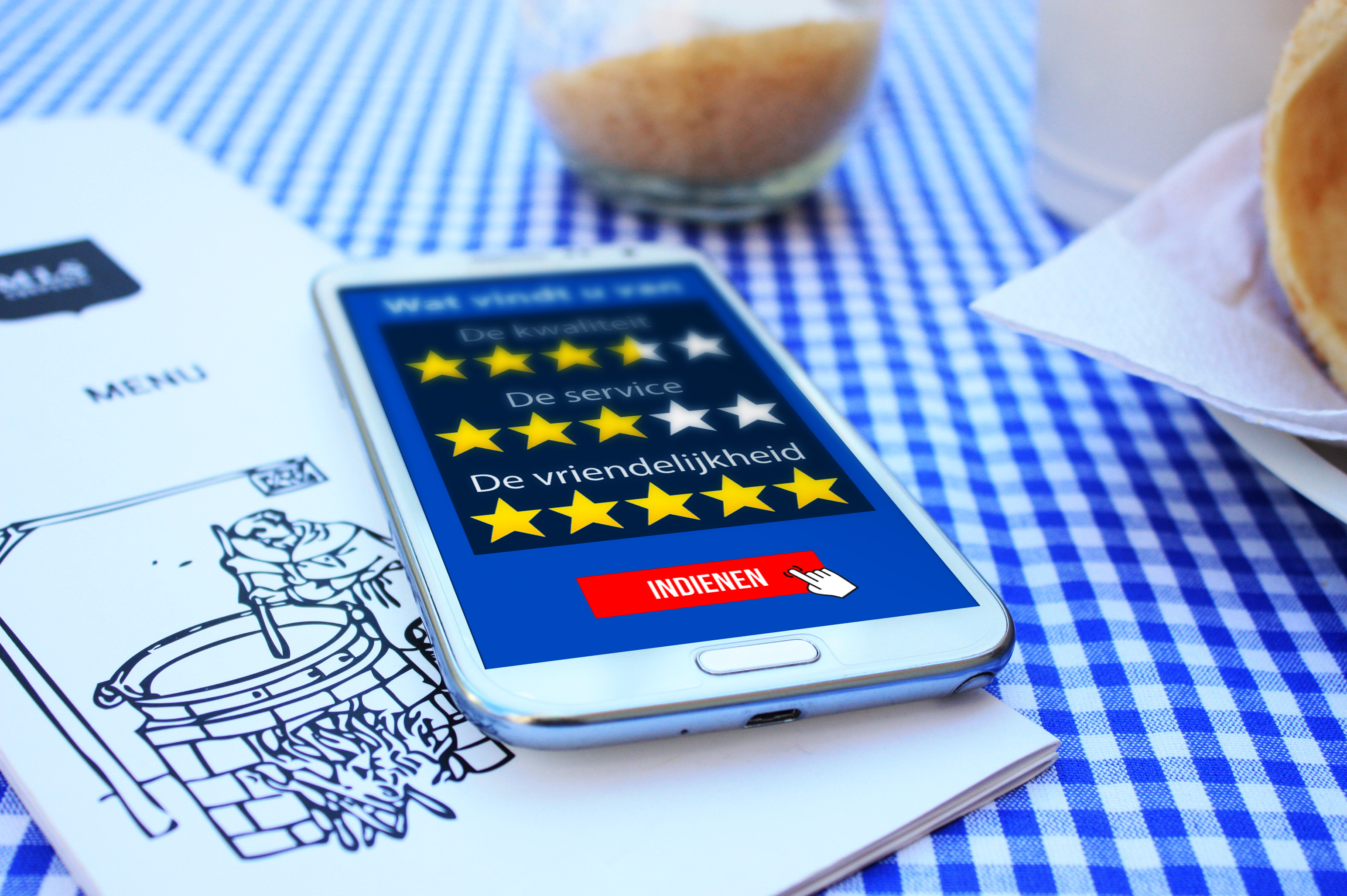 Gasten plaatsen negatieve recensie eerder dan positieve