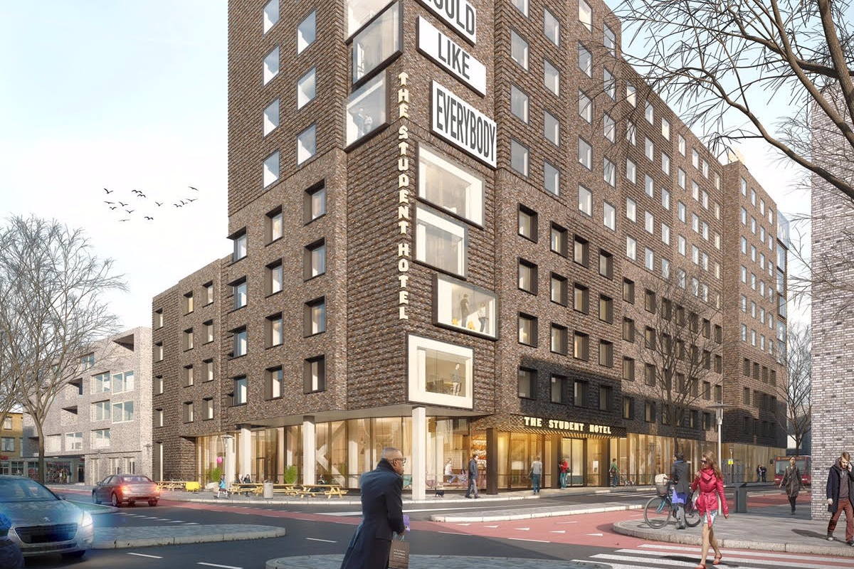 Bouw Student Hotels in Groningen en Eindhoven van start