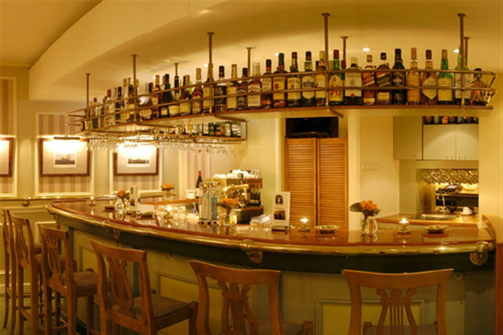 De huidige bar van het Parkhotel. 