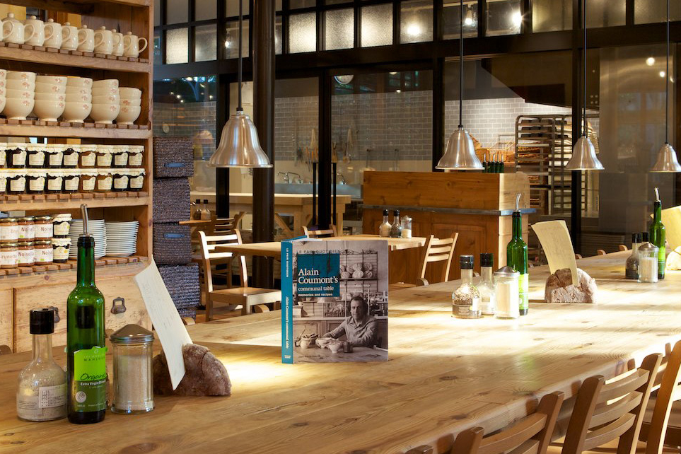 Vegetarisch concept van Le Pain Quotidien