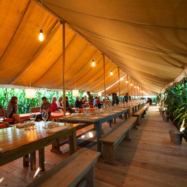 Belgisch pop-up restaurant in het maïs start maishotel