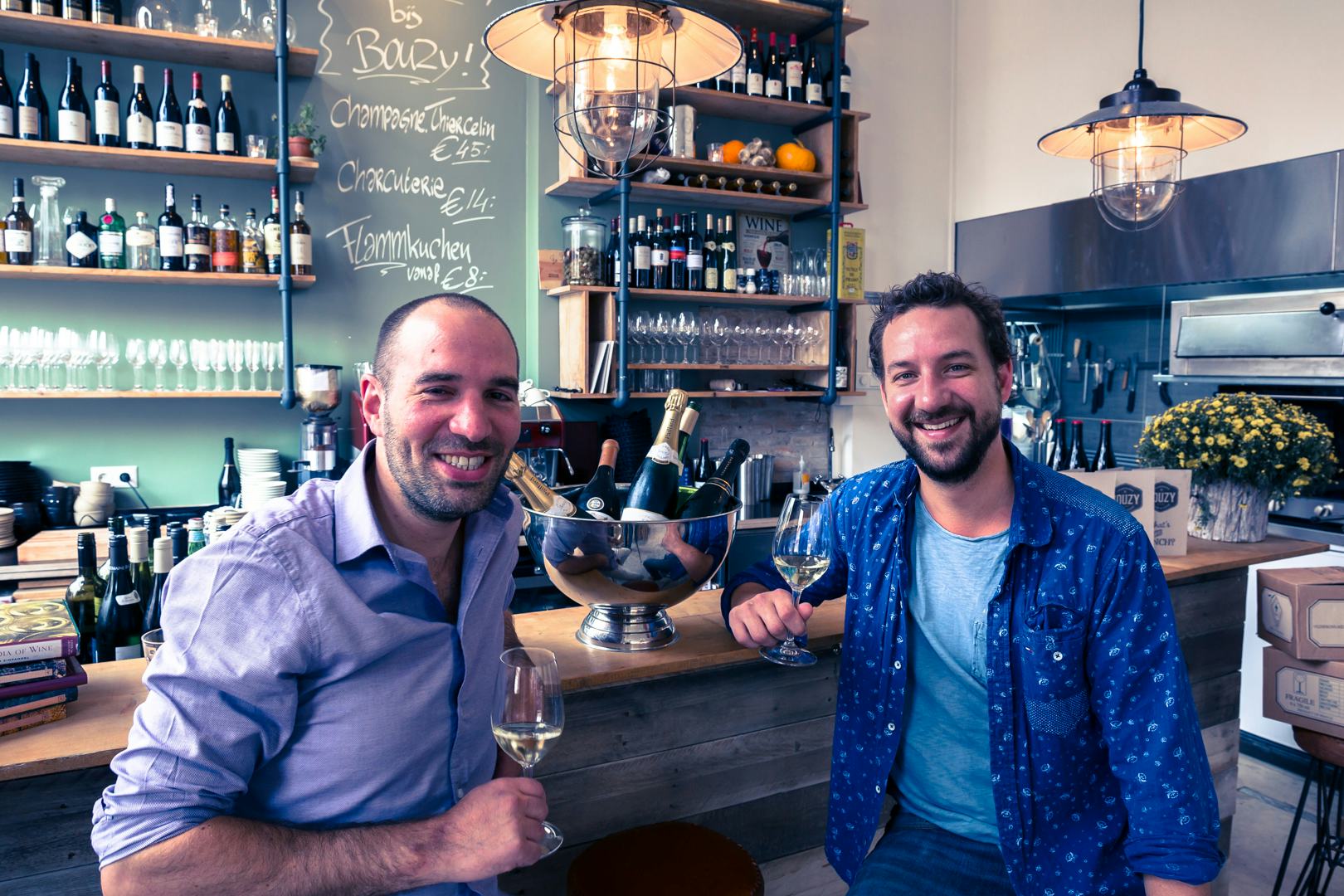 Martijn Verbruggen (l) en Stefan Verleer