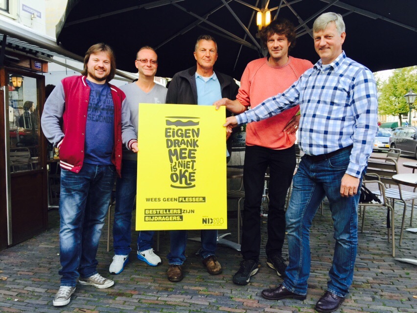 Campagne tegen zelf drank meenemen naar gratis festivals