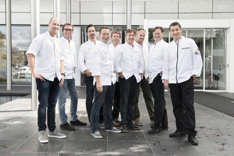 Sterrenchefs werken samen aan nieuwe ideeen