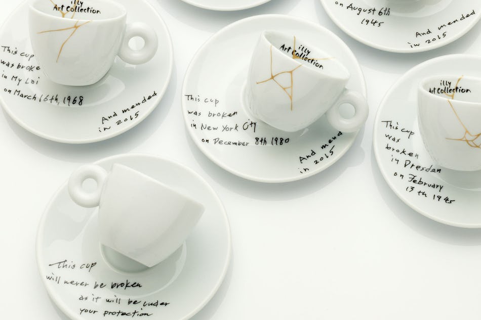 Yoko Ono ontwerpt kopjes voor illy