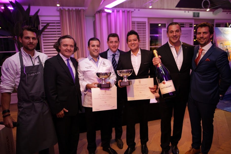 Keng Vichianrat (La Rive*) wint Prix Taittinger Benelux 2015