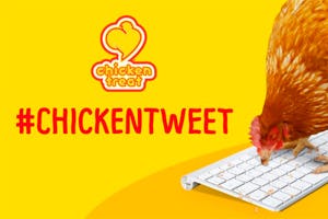 Kip Betty leert tweeten voor wereldrecord