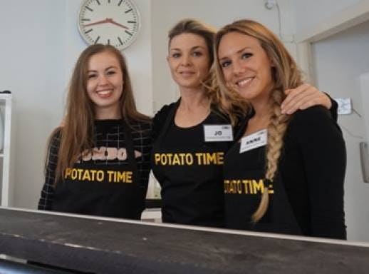 Patatarista's bakken bij Potato Time