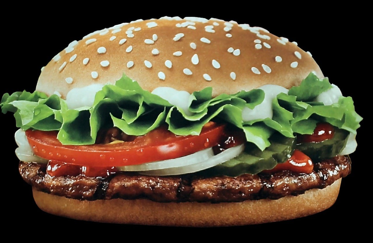 Bouw je eigen burger bij McDonald's